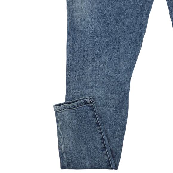 Forever 21 Jeans Womens 26 Skinny Mid Rise Medium Wash Blue - Picture 11 of 12